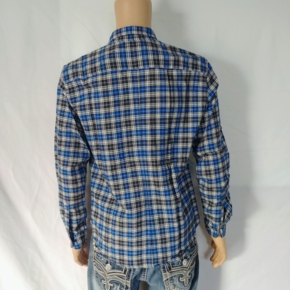 Frank & Eileen Checked Flannel Button Down Shirt - Picture 5 of 8